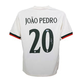 Joao Pedro Signed Chelsea FC Away Soccer Jersey #20 with Beckett COA