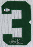 Larry Bird Authentic Signed White Pro Style Framed Jersey Autographed BAS