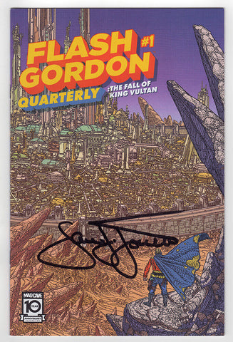 Sam J. Jones Signed Flash Gordon #1 Quarterly King Vultan Comic Book - (SS COA)
