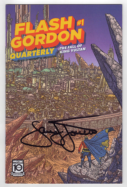Sam J. Jones Signed Flash Gordon #1 Quarterly King Vultan Comic Book - (SS COA)