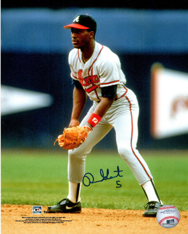 Braves All Star Outfielder RON GANT Signed 8x10 Action Photo #2 AUTO