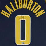 Tyrese Haliburton Autographed Pacers Nike Navy Icon Swingman Jersey Fanatics