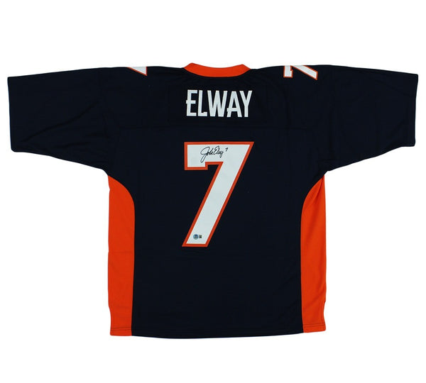 John Elway Signed Denver Broncos Mitchell & Ness Navy Blue NFL Legacy 98 Jersey