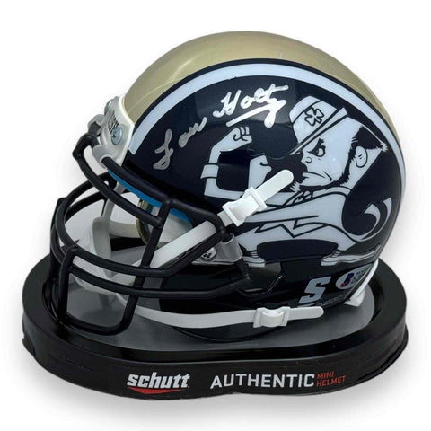 Lou Holtz Autographed Signed Notre Dame Limited Edition Mini Helmet - Beckett