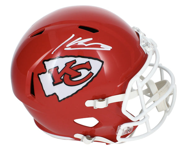 Kenneth Walker III Autographed Kansas City Chiefs Full Size Speed Helmet Beckett