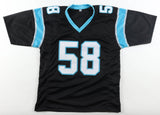 Thomas Davis Sr. Signed Carolina Panthers Jersey (Beckett) 3xPro Bowl L.B
