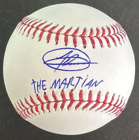 JASSON DOMINGUEZ Yankees SIGNED Official Mlb Baseball The Martian Auto FANATICS