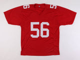Lawrence Taylor Signed New York Giants Jersey (Beckett) 2xSuper Bowl Champion LB