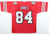 Brent Jones Signed San Francisco 49ers Jersey (PSA) 3xSuper Bowl Champion / T.E