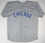 Rafael Palmeiro Signed Cubs Road Jersey (JSA COA) 500 Home Run / 3000 Hit Club