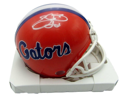 Emmitt Smith HOF Signed/Auto Florida Gators Mini Football Helmet PROVA 166141