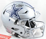 Emmitt Smith Autographed Dallas Cowboys F/S SpeedFlex Helmet - Beckett W Holo