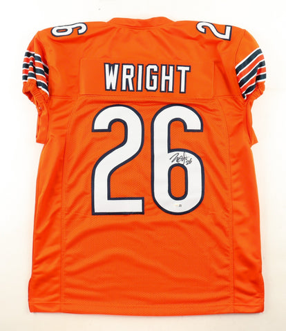Nahshon Wright Chicago Bears Pro Cut Jersey (JSA) 2021 3rd Round Pck / OSU / D.B