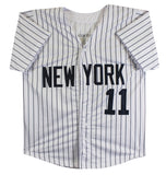 Gary Sheffield Authentic Signed White Pinstripe Pro Style Jersey Autographed BAS