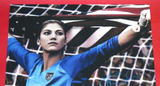 Hope Solo Signed Team USA Women's Soccer Gradient Blue Jersey (JSA COA) Goalie