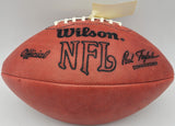 Johnny Unitas Autographed NFL Leather Football Baltimore Colts Beckett #A75841