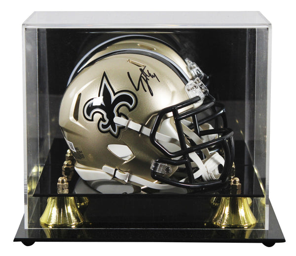 Saints Cameron Jordan Authentic Signed Speed Mini Helmet W/ Case BAS Witnessed