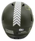 Jerome Bettis Autographed Full Size Salute To Service Replica Helmet Steelers