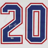 JURAJ SLAFKOVSKY Autographed Montreal Canadians Breakaway White Jersey FANATICS