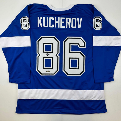 Autographed #89 Pavel Buchnevich Hockey Fights Cancer jersey worn