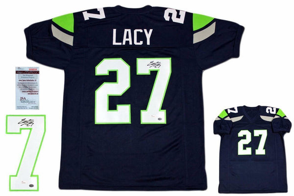 Eddie Lacy Autographed SIGNED Jersey - JSA Witnessed Authentic