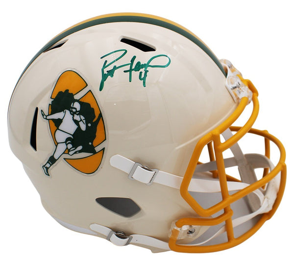 Brett Favre Signed Green Bay Packers Speed Full Size Retro NFL Helmet