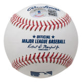 Andre Dawson Chicago Cubs Signed Official MLB Baseball HOF 2010 BAS