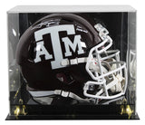 Texas A&M Johnny Manziel "12 HT" Signed F/S Speed Rep Helmet W/ Case BAS Wit 2
