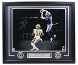 Trevon Diggs Signed Framed Dallas Cowboys 16x20 Spotlight Photo BAS