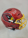 PATRICK PETERSON SIGNED ARIZONA CARDINALS FLASH SPEEDFLEX AUTHENTIC HELMET BAS