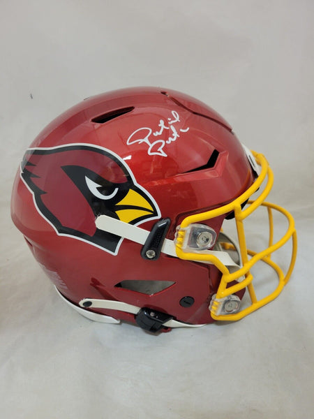 PATRICK PETERSON SIGNED ARIZONA CARDINALS FLASH SPEEDFLEX AUTHENTIC HELMET BAS