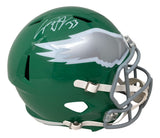 Cooper DeJean Signed Eagles Full Size Kelly Green Replica Speed Helmet Fanatics