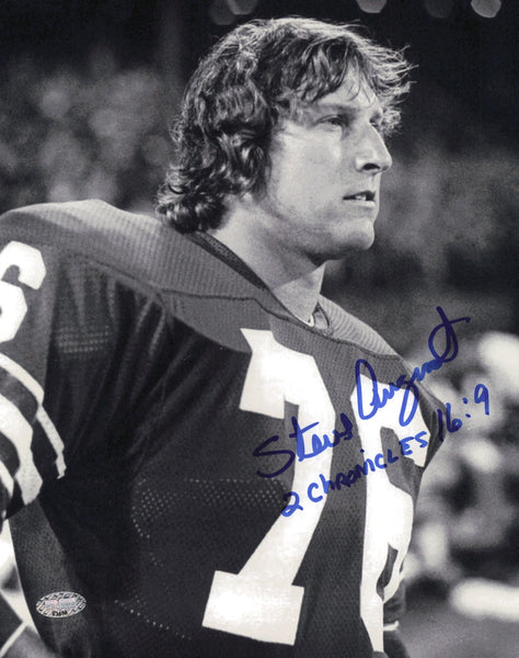 Steve August Autographed Signed 8x10 Photo Seattle Seahawks MCS Holo #63455
