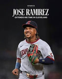 Jose Ramirez Signed Cleveland Guardians White Jersey (Beckett) 2xAll Star/ 3rd B