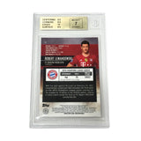 Robert Lewandowski Signed 2020-21 Topps Stadium Club Chrome UCL - BGS 9.5