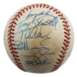 1997 Twins (27) Molitor, Knoblauch, Kelly +24 Signed Oal Baseball BAS #AA03202