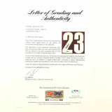 LeBron James Signed Jersey Upper Deck PSA/DNA Auto Grade 9 Cavaliers Autographed