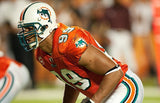 Jason Taylor Signed Miami Dolphins Jersey (Beckett) 6xPro Bowl Defensive End