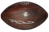 PATRICK MAHOMES SIGNED KANSAS CITY CHIEFS 2025 SEASON GAME USED FOOTBALL BECKETT