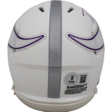 Randy Moss Autographed Minnesota Vikings Alt 24 Mini Helmet Beckett 48890
