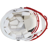 Tedy Bruschi Signed New England Patriots Pro TB Helmet Beckett Witness 51681