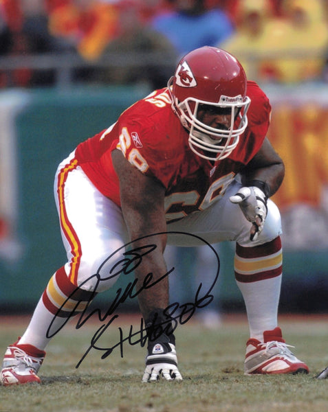 Will Shields Autographed Signed 8x10 Photo Kansas City Chiefs SKU #247427