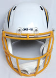 Austin Ekeler Autographed Chargers Replica Speed F/S Helmet Color Rush -