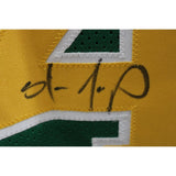 Shawn Kemp Autographed/Signed Pro Style Green XL Jersey Beckett Witness 49746