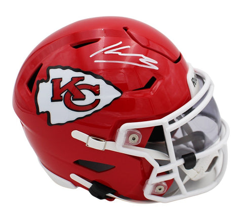 Kenneth Walker III Signed Kansas City Chiefs Speed Flex Mid-Size NFL Midi Helmet