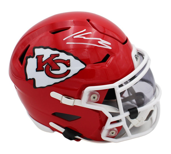 Kenneth Walker III Signed Kansas City Chiefs Speed Flex Mid-Size NFL Midi Helmet