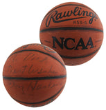 UTEP Don Haskins "Best Wishes" Signed Rawlings NCAA I/O Basketball BAS #BU55120