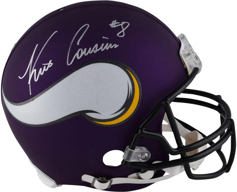 Kirk Cousins Minnesota Vikings Autographed Riddell Pro-Line Helmet