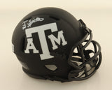 Isaiah Spiller Signed Texas A&M Aggies Matte Mini Helmet (Beckett) Raiders R.B.