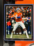 John Elway Autographed/Inscribed "1987 NFL MVP" Nike Jersey DLX Framed BAS COA